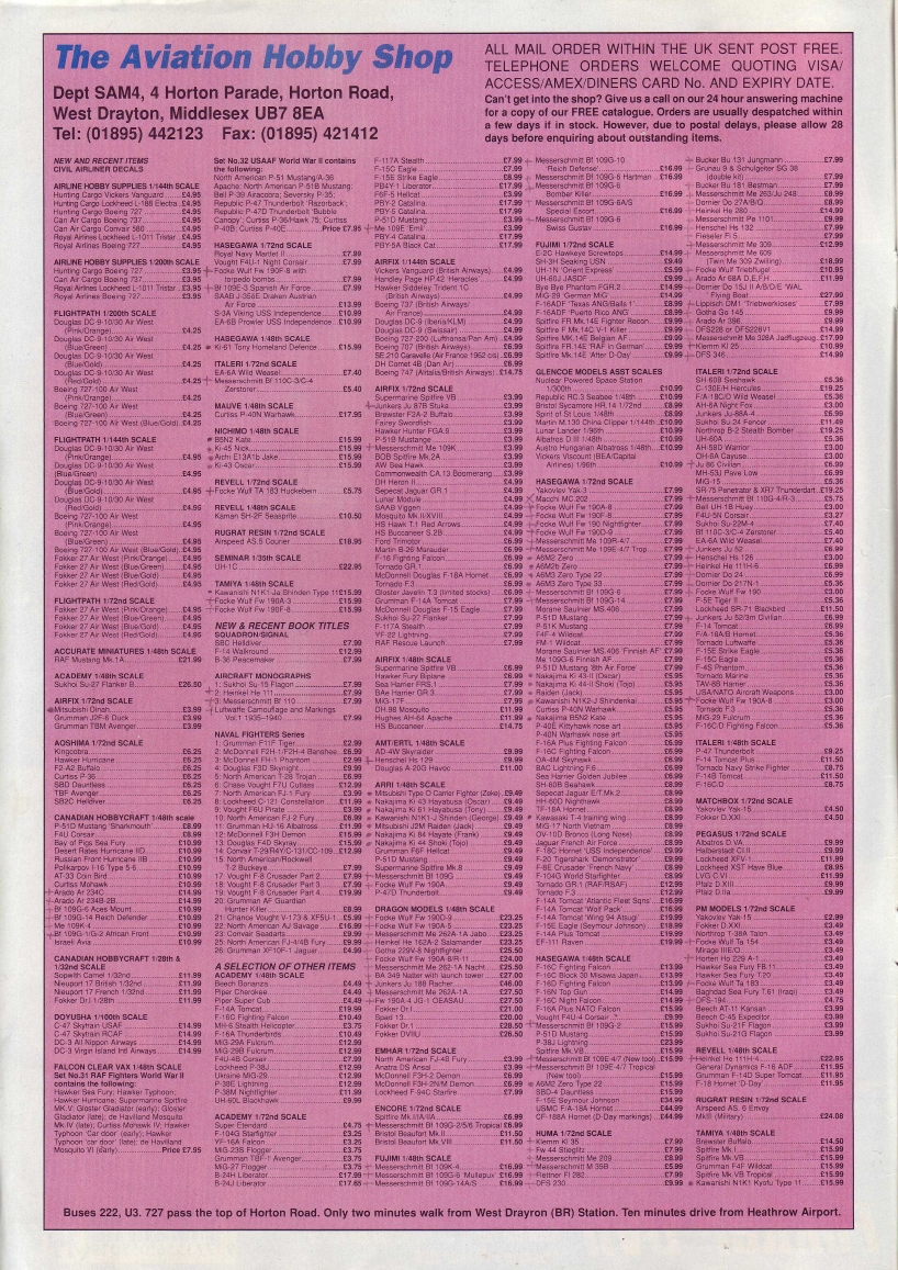 Scale Aviation Modeller International 1995-06